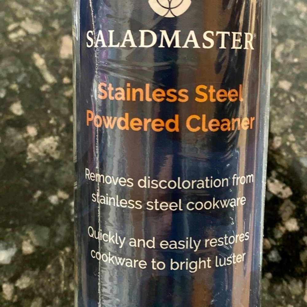 Saladmaster Stainless Steel Powdered Cleaner - Blue - Picture 2 of 3